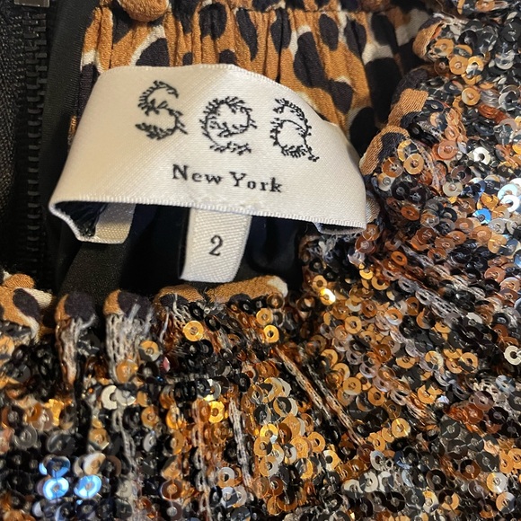 Sea New York Sequined Leopard Top - Picture 2 of 4
